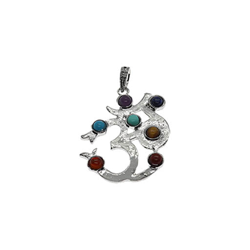 Colgante Chakras con Gemas - Om