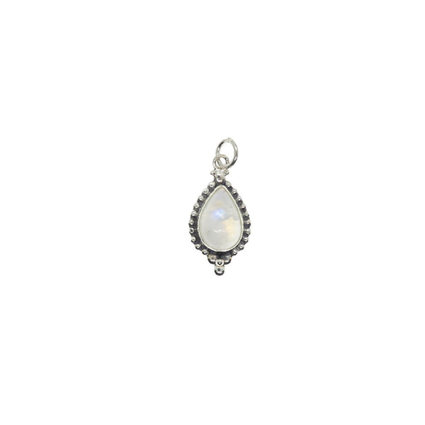 Colgante Iris - Piedra Luna y Plata de Ley