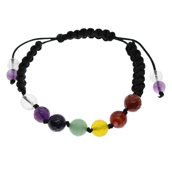 Pulsera Chakra Macrame - Bola 8mm