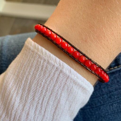 Pulsera Kiara - 1 vuelta Coralina