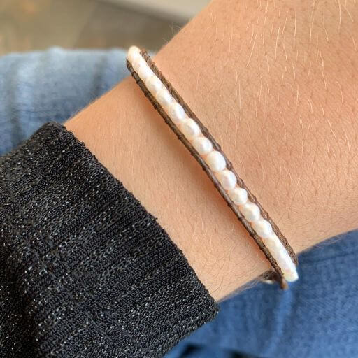 Pulsera Kiara - 1 vuelta Perla