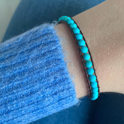 Pulsera Kiara - 1 vuelta Turquenita