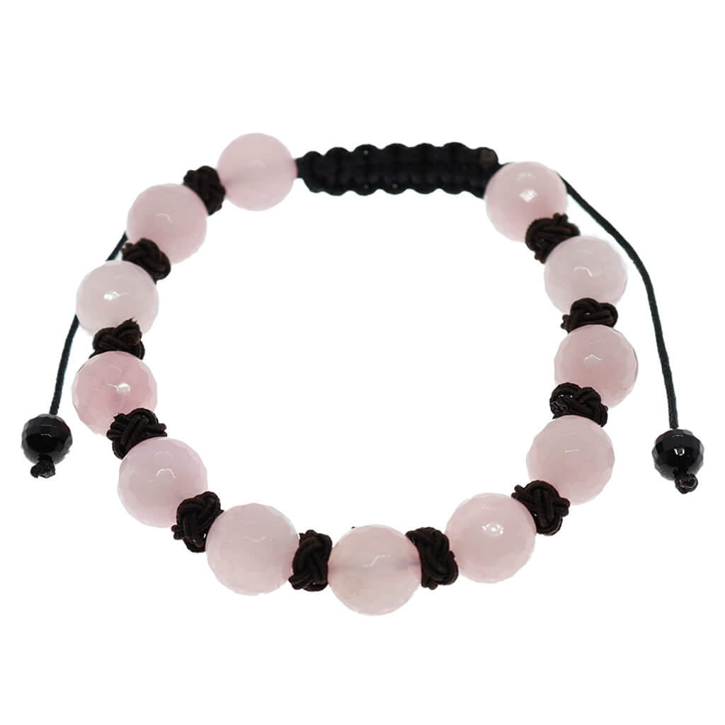 Pulsera Zodiaco Tauro - Cuarzo rosa