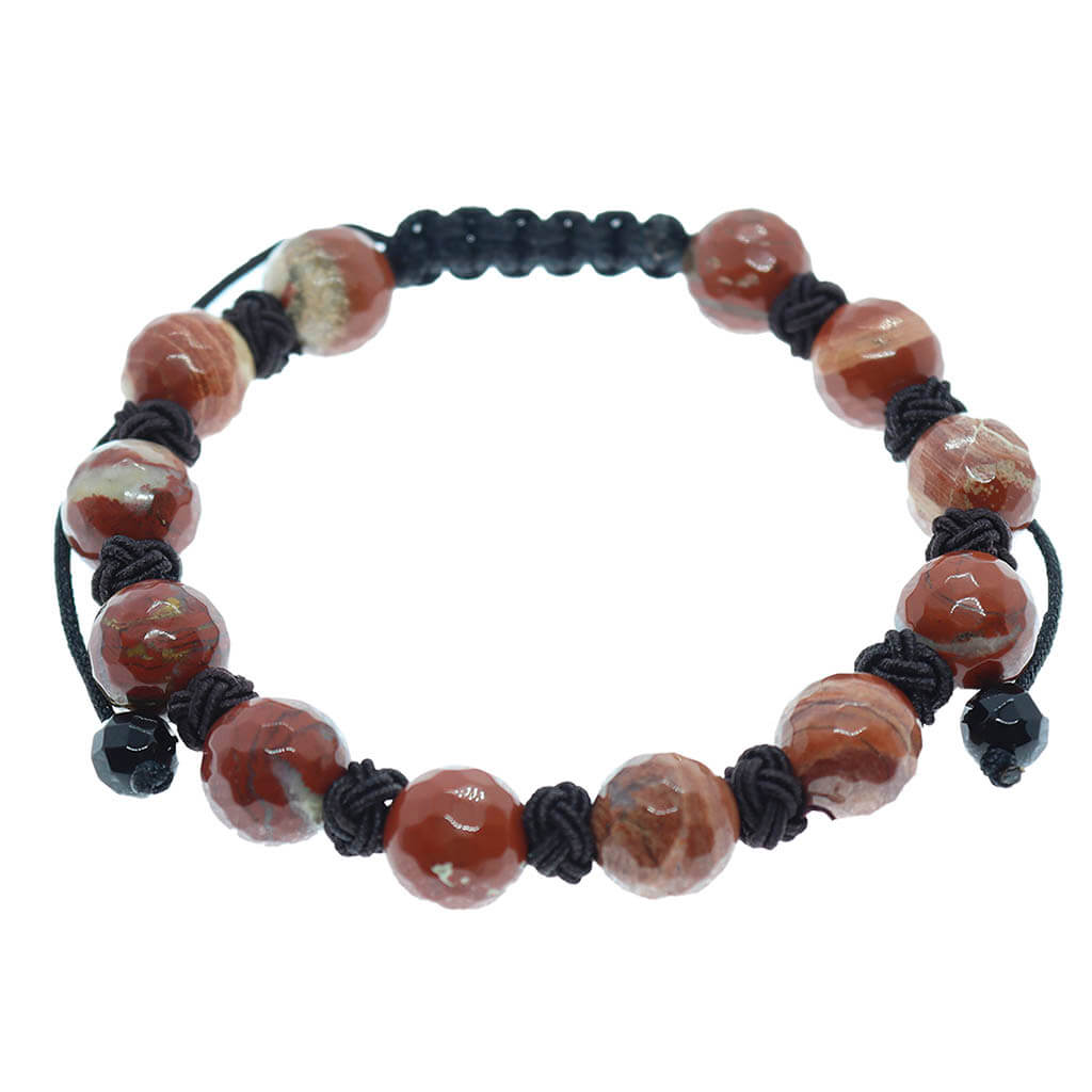 Pulsera Zodiaco Escorpion - Jaspe Sardo