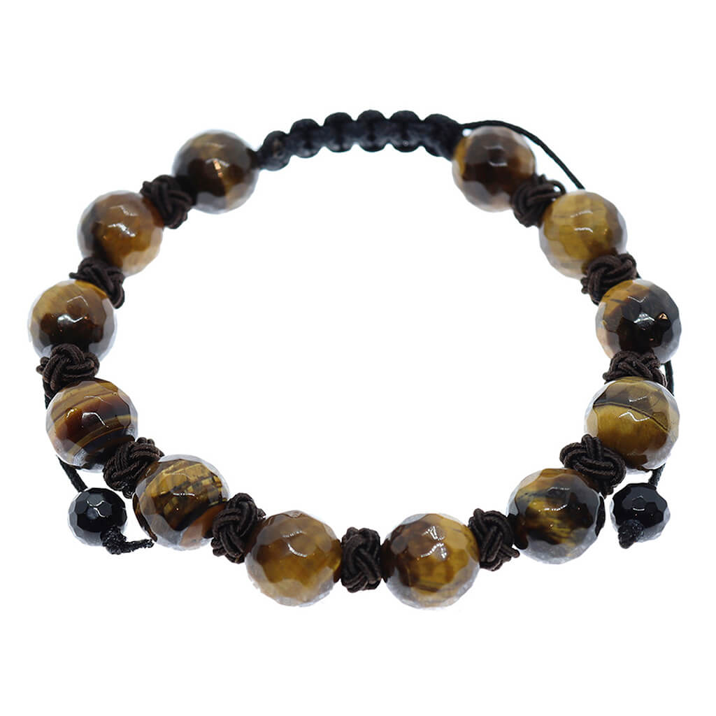 Pulsera Zodiaco Geminis - Ojo de Tigre