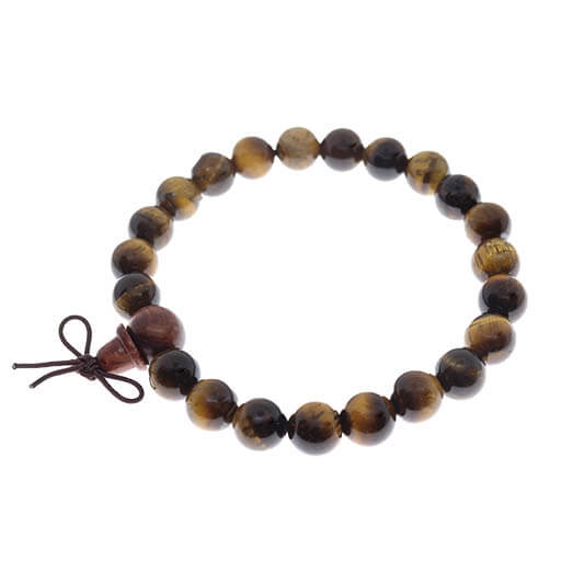 Mala Tibetano - Pulsera Ojo de tigre