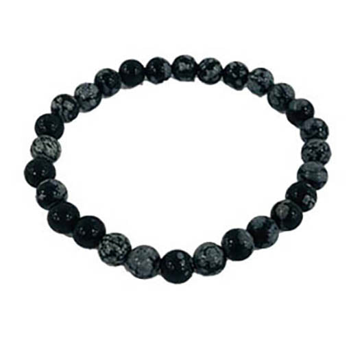 Pulsera Obsidiana Nevada - Elástica