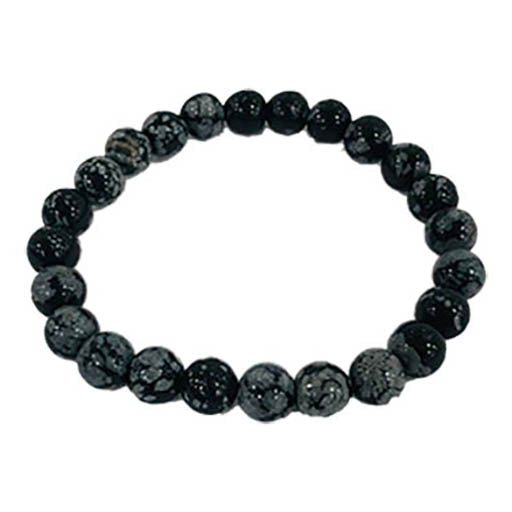 Pulsera Obsidiana Nevada - Elástica