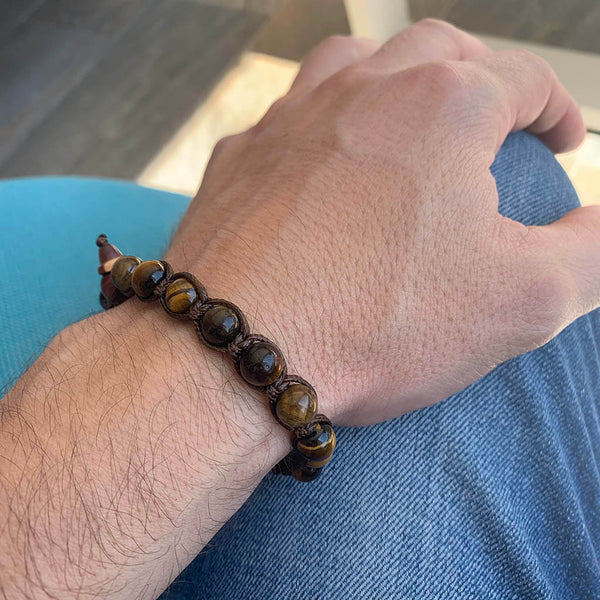Pulsera Tama - Tibetana Ojo de tigre