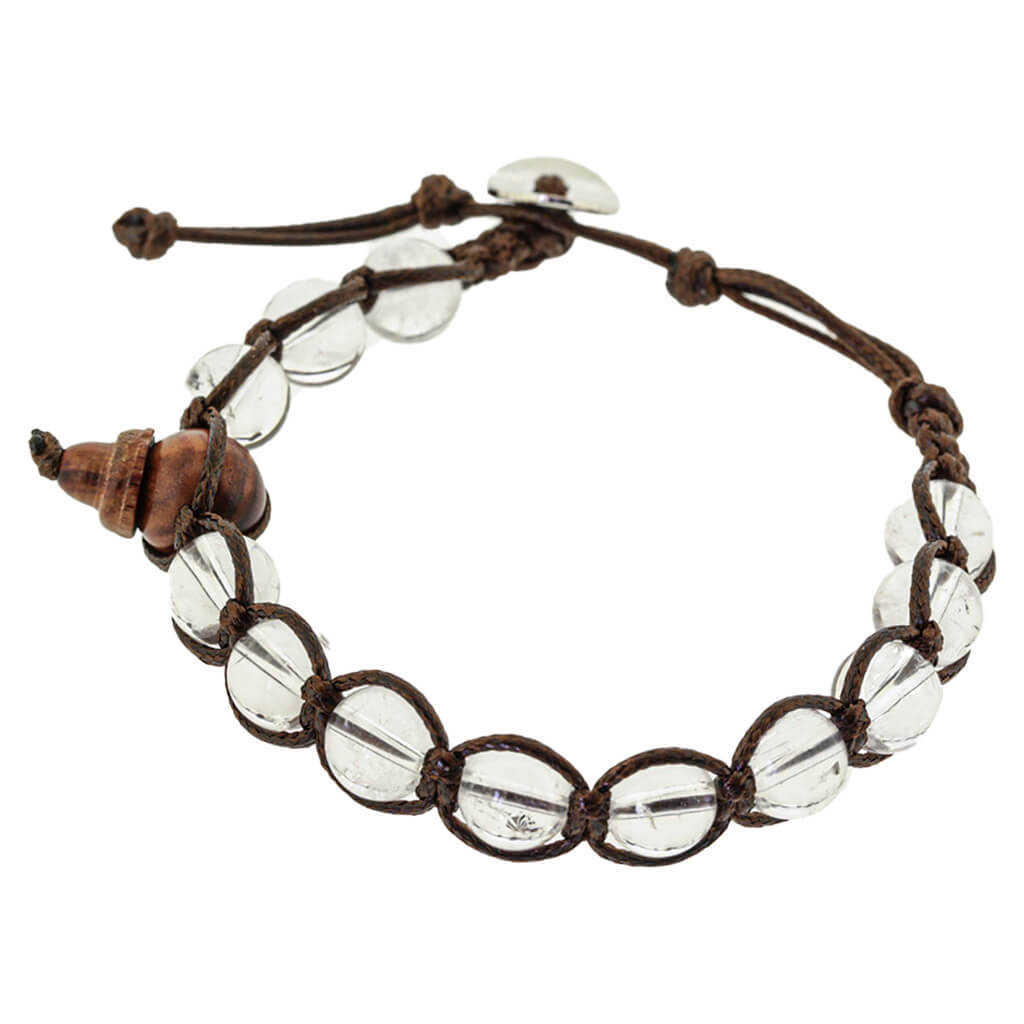 Pulsera Tama - Tibetana Cristal de Roca