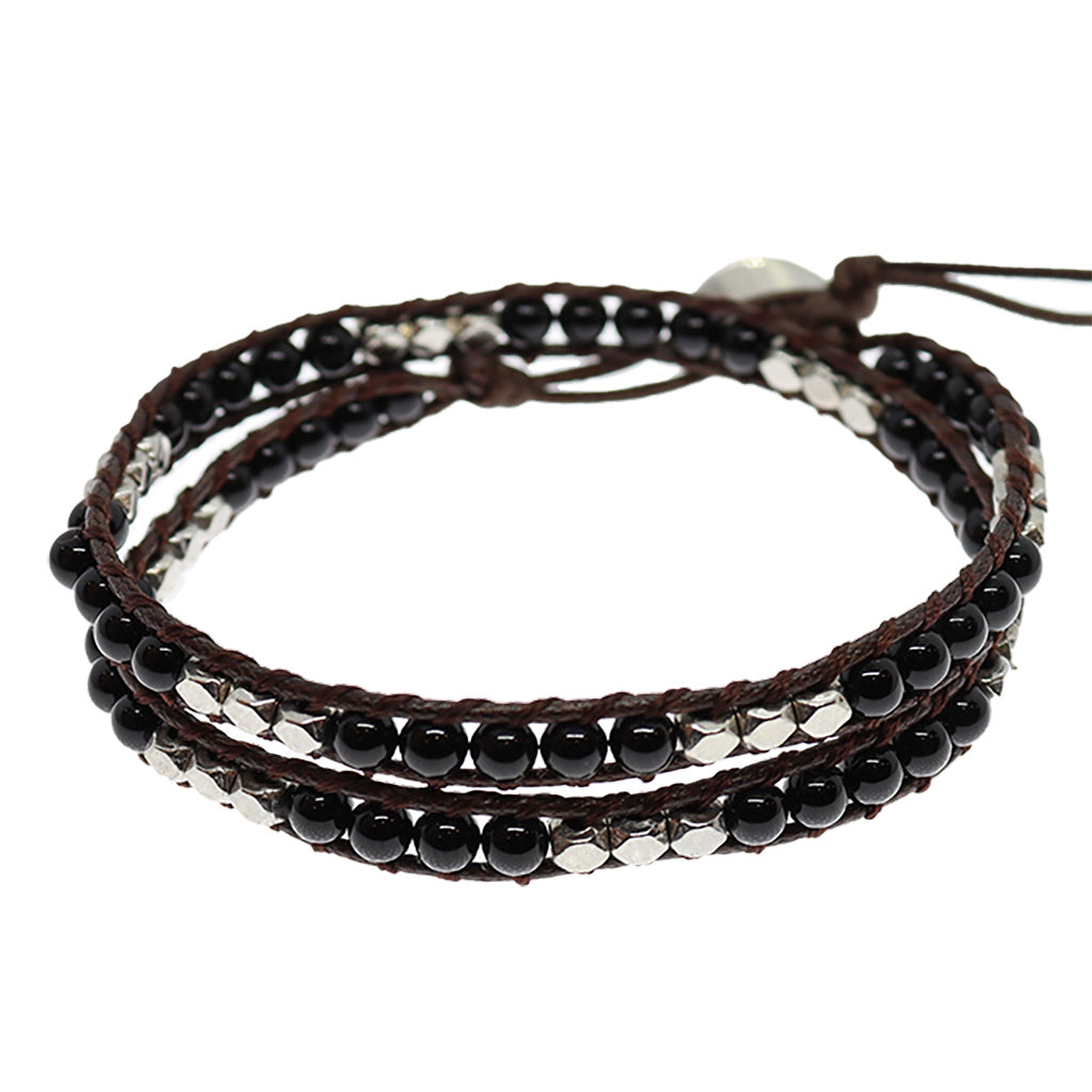 Pulsera Misaki - 2 vueltas mix Onix